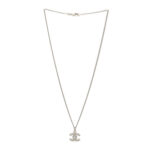 Crystal Timeless CC Necklace Silver - Image 3