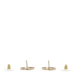 Crystal CC Earrings Gold - Image 3