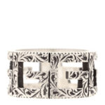 Sterling Silver Wide Square G Band Ring 53 6.5