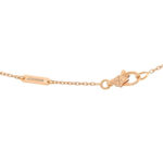 18k Rose Gold Carnelian Sweet Alhambra Heart Pendant Necklace - Image 5