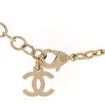 Crystal CC Necklace Gold Silver - Image 5