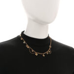 Metal Blooming Supple Necklace Gold - Image 2