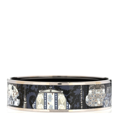 Enamel Printed Cachemire de Tamara Wide Bracelet 65