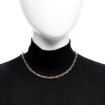 18K Rose Gold Small HardWear Link Necklace - Image 2