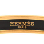 Enamel Printed Narrow Clous en Trompe l'Oeil Bracelet 65 - Image 4