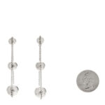 Sterling Silver HardWear Triple Drop Earrings - Image 2