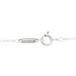 Sterling Silver 18K Rose Gold Filigree Heart Key Pendant Necklace - Image 5