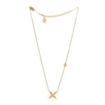 Metal Louisette Necklace Gold - Image 3