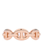 18K Rose Gold PM Chaine d'Ancre Enchainee Ring 53 6.5