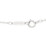 Platinum Diamond Small Cross Pendant Necklace - Image 5