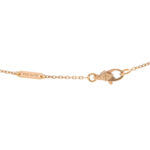 18k Rose Gold Carnelian Sweet Alhambra Heart Pendant Necklace - Image 4