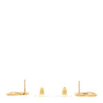 Metal CC Swirl Earrings Gold - Image 3