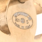 Metal CC Turnlock Earrings Gold - Image 4