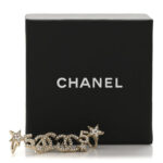 Crystal Star 5 CC Earrings Gold - Image 5