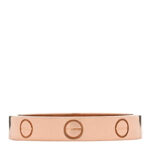 18K Pink Gold 3.5mm LOVE Wedding Band Ring 57 8 - Image 3