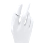 Platinum 2mm Forever Wedding Band Ring 51 5.75 - Image 2