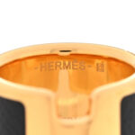 Madame Calfskin Large Olympe Ring M Black - Image 4