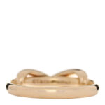 18K Yellow Gold Diamond Infinity Ring 52 6 - Image 3