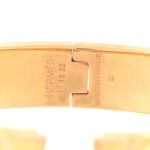 Enamel Narrow Clic Clac H Bracelet PM Jaune Bourgeon - Image 4