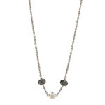 Swarovski Gamble Short Necklace Silver