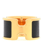 Madame Calfskin Large Olympe Ring M Black