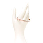 Enamel Uni Bangle 65 Rose Candeur - Image 2