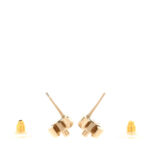 Metal CC Turnlock Earrings Gold - Image 3