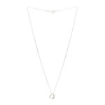 Sterling Silver Elsa Peretti 11mm Open Heart Pendant Necklace - Image 3