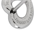 Platinum Diamond Elsa Peretti Open Heart Earrings - Image 4